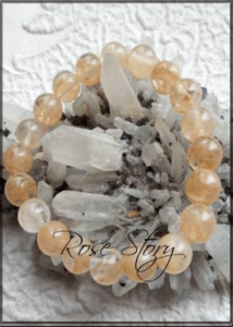 Гривна от нешлифован цитрин Pick and Mix