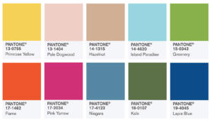Pantone Модни цветове за сватба през пролетта на 2017г