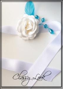 Сатенена гривна за шаферки от CharmyBride.com